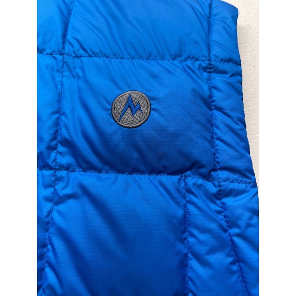 Marmot Men's Blue Puffer Vest Full Zip 700Fill Size XXL TTG - Picture 6 of 12